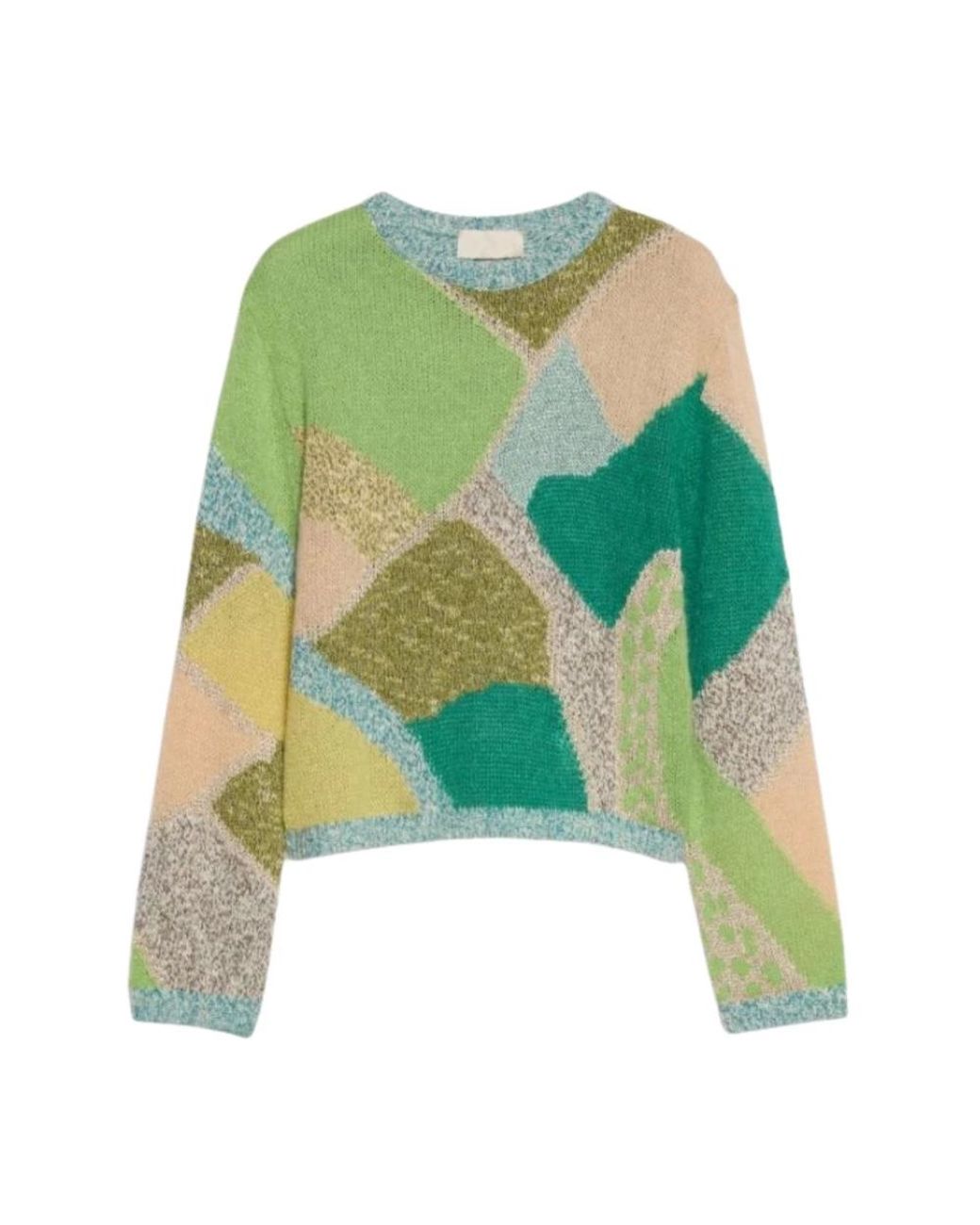iBlues Green Round-Neck Knitwear