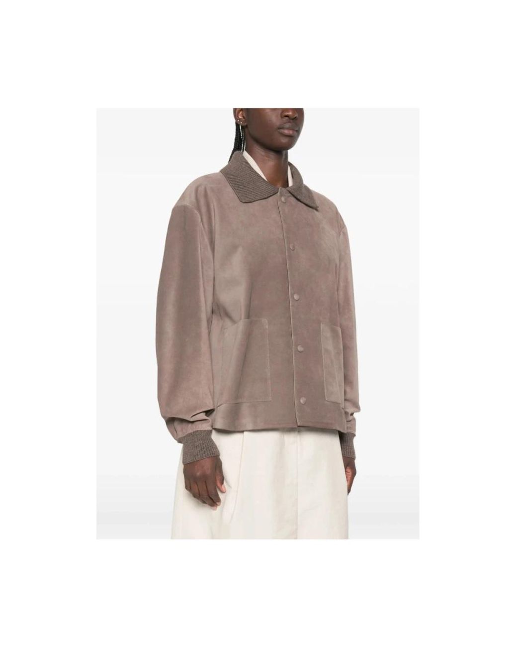 J.W. Anderson Brown Bomber Jackets
