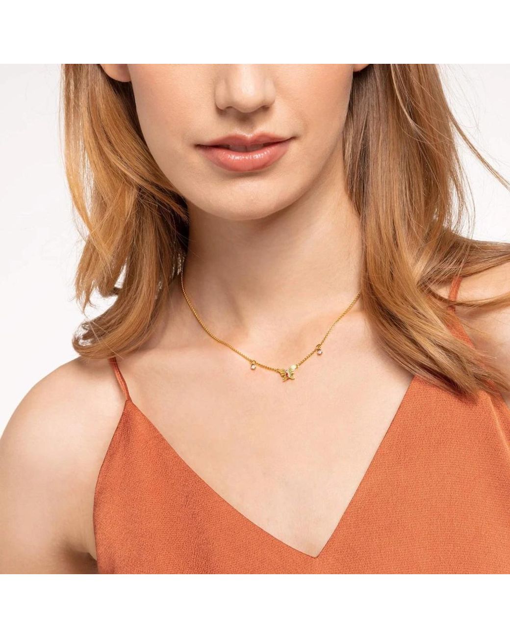 Necklaces di Thomas Sabo in Metallic