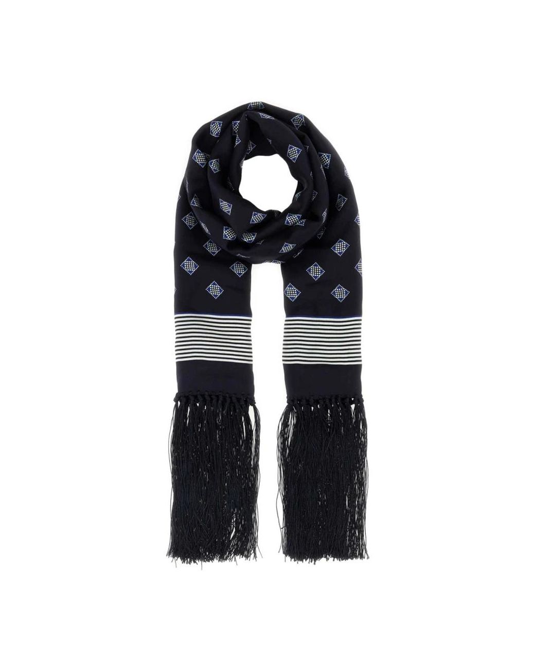 Silky Scarves di Bode in Black da Uomo