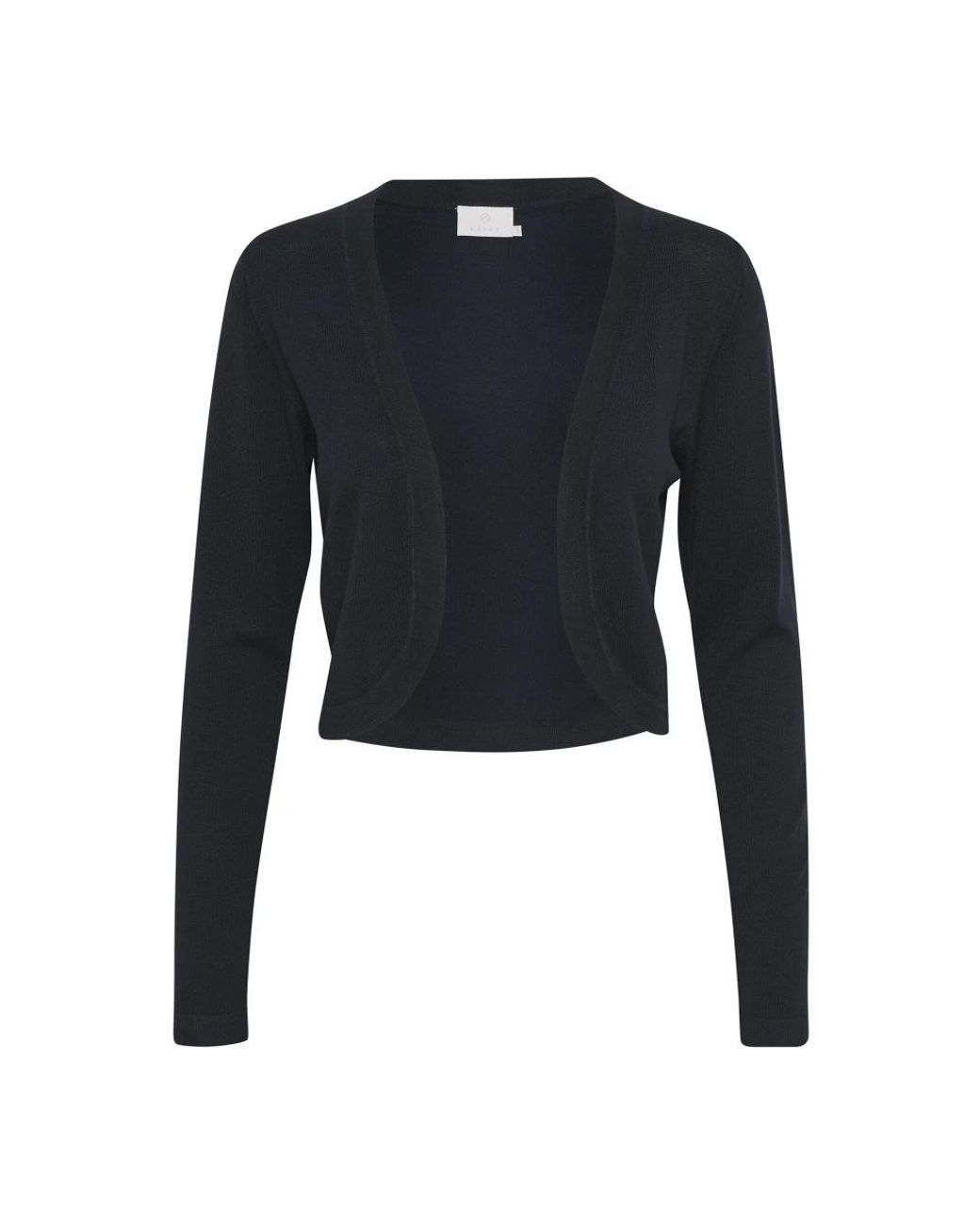 Kaffe Truien & Vesten ,Blauw ,Midnight Marine Bolero Sweater in het Blue