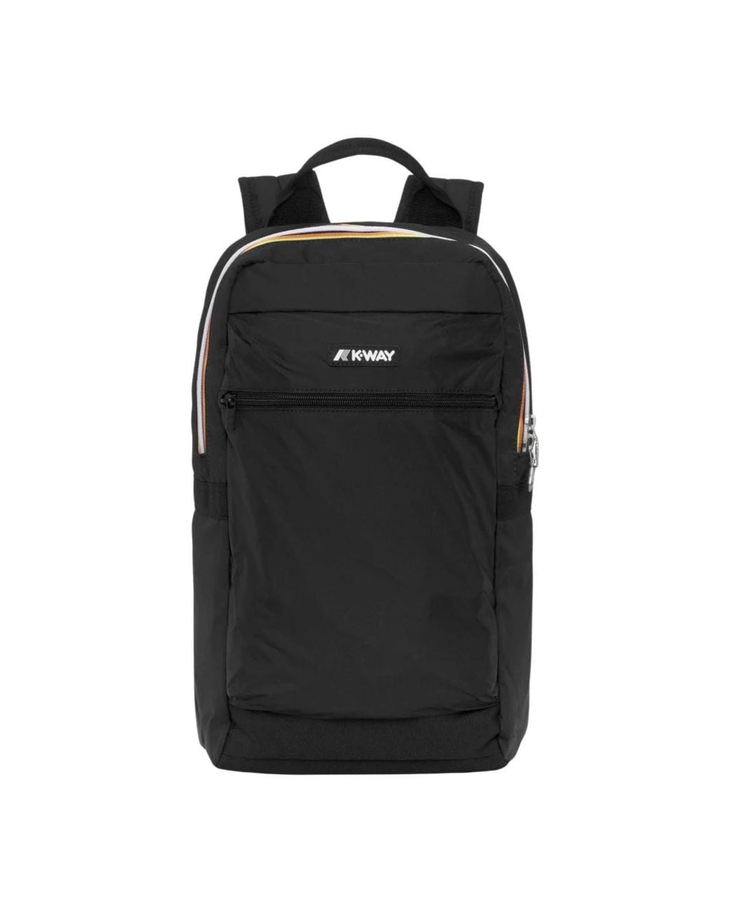 K-Way Black Backpacks for men