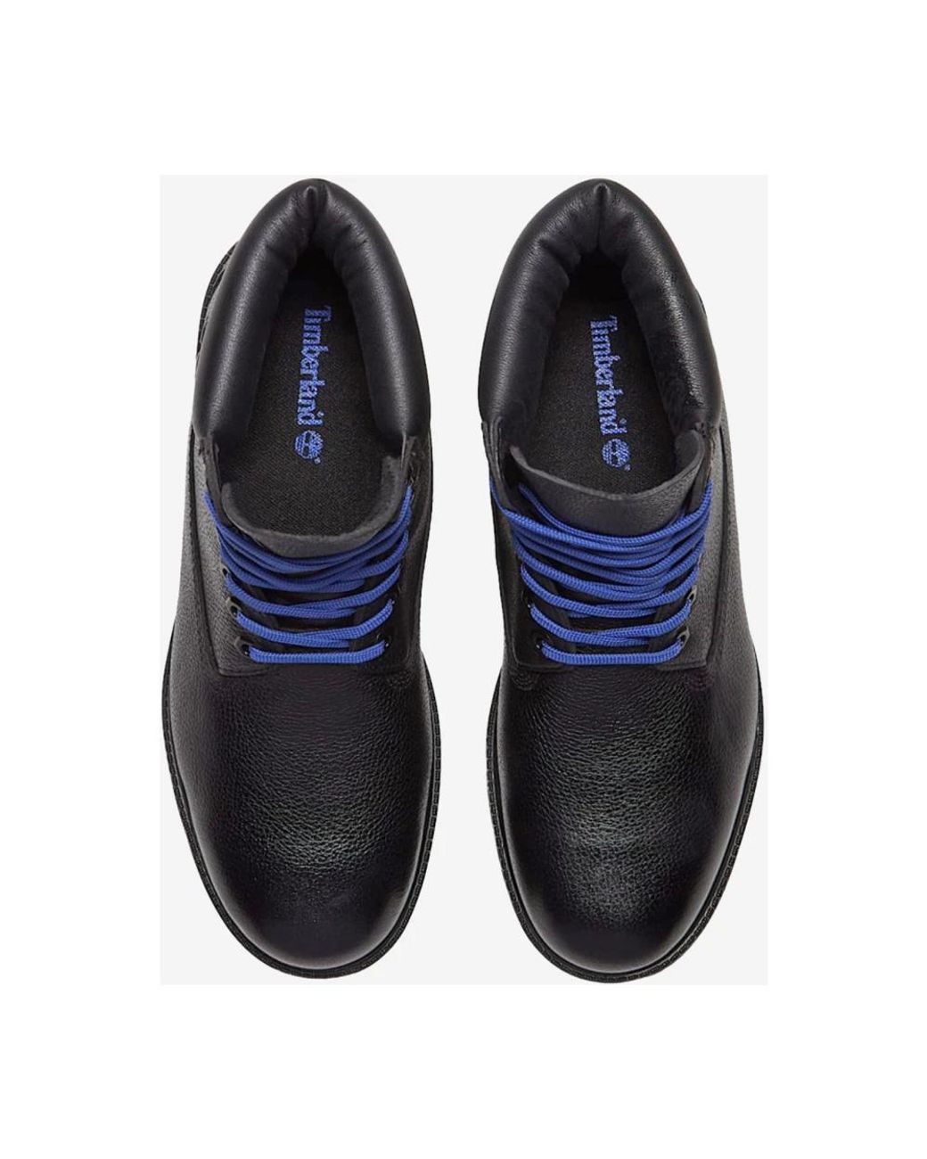 Timberland Black Lace-Up Boots for men