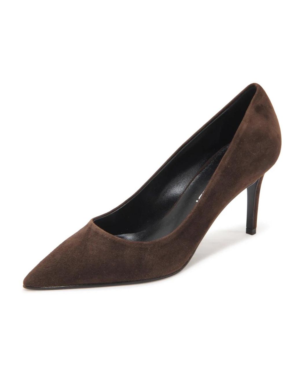 Lella Baldi Lt503 Suede Pump in het Brown