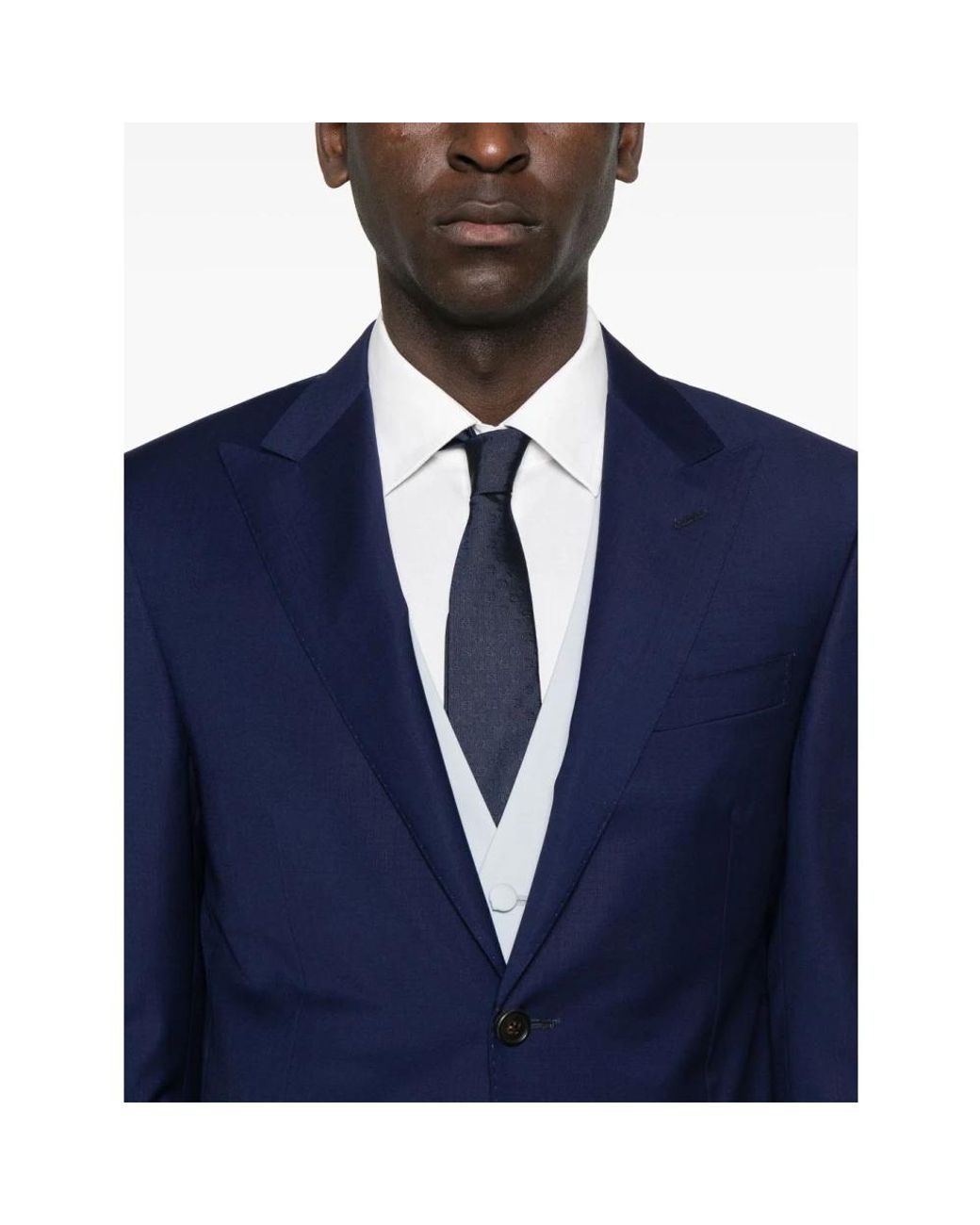Corneliani Single-Breasted Pak in het Blue voor heren