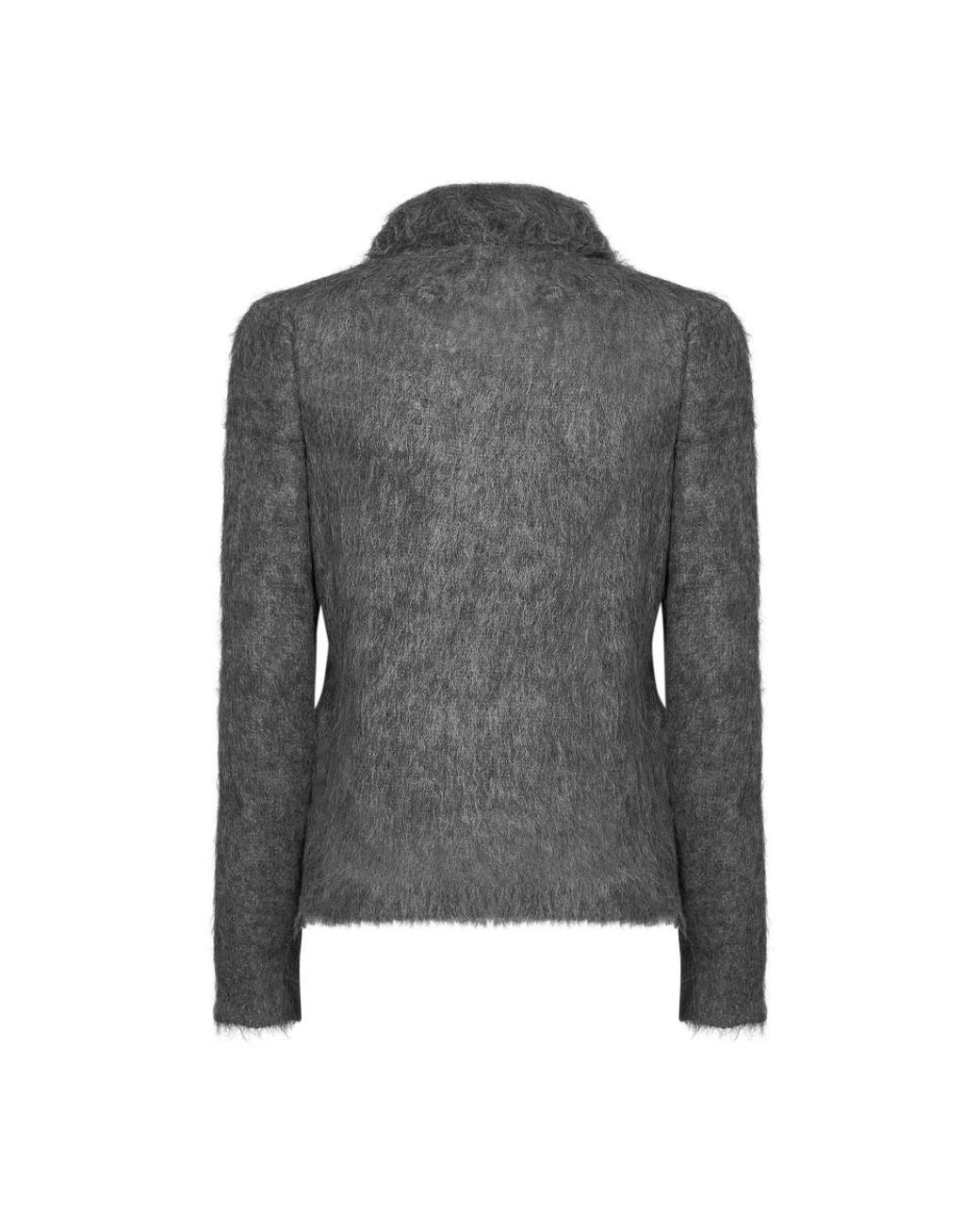 Chloé Gray Round-Neck Knitwear