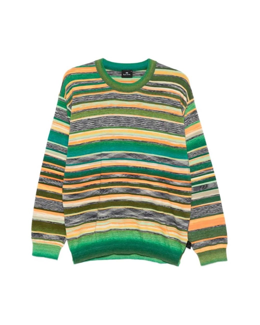 Paul Smith Green Round-Neck Knitwear for men