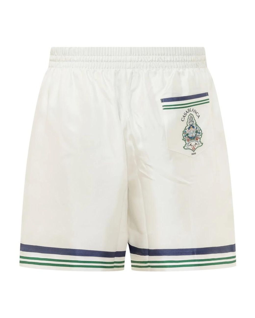 Casablanca White Casual Shorts for men