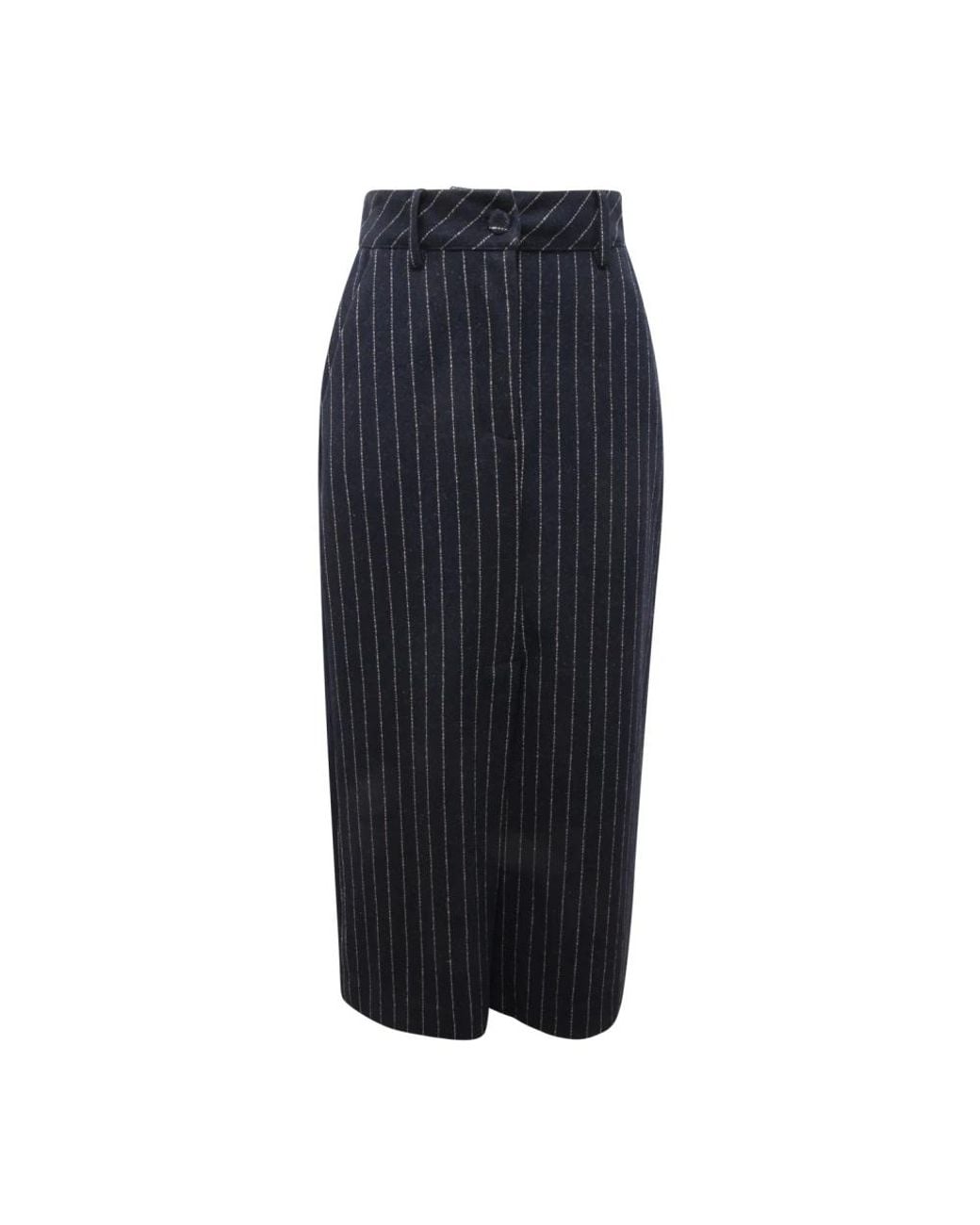 EMMA & GAIA Blue Midi Skirts
