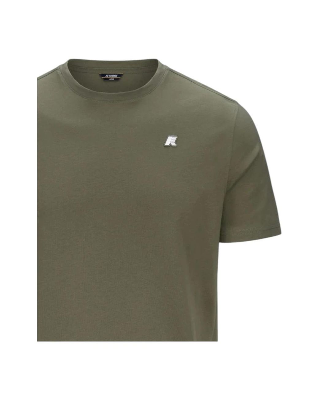 K-Way Green T-Shirts for men