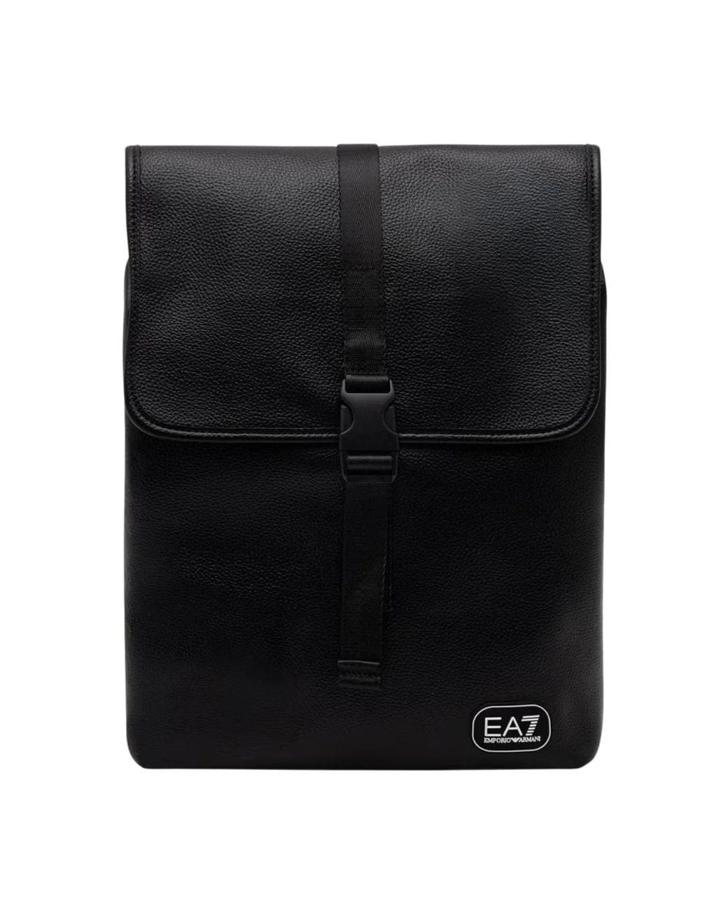 EA7 Black Backpacks