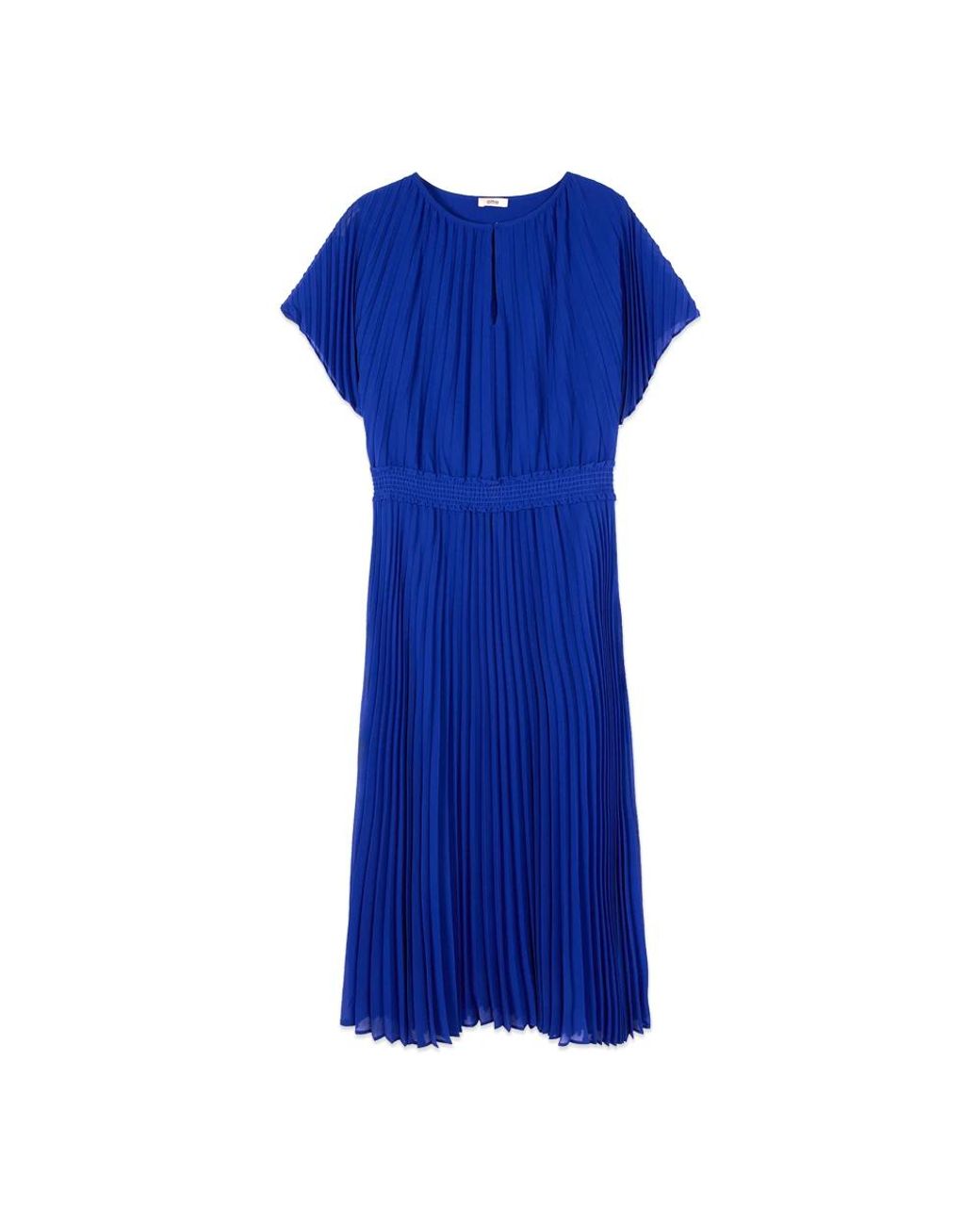 Midi Dresses Oltre en coloris Blue