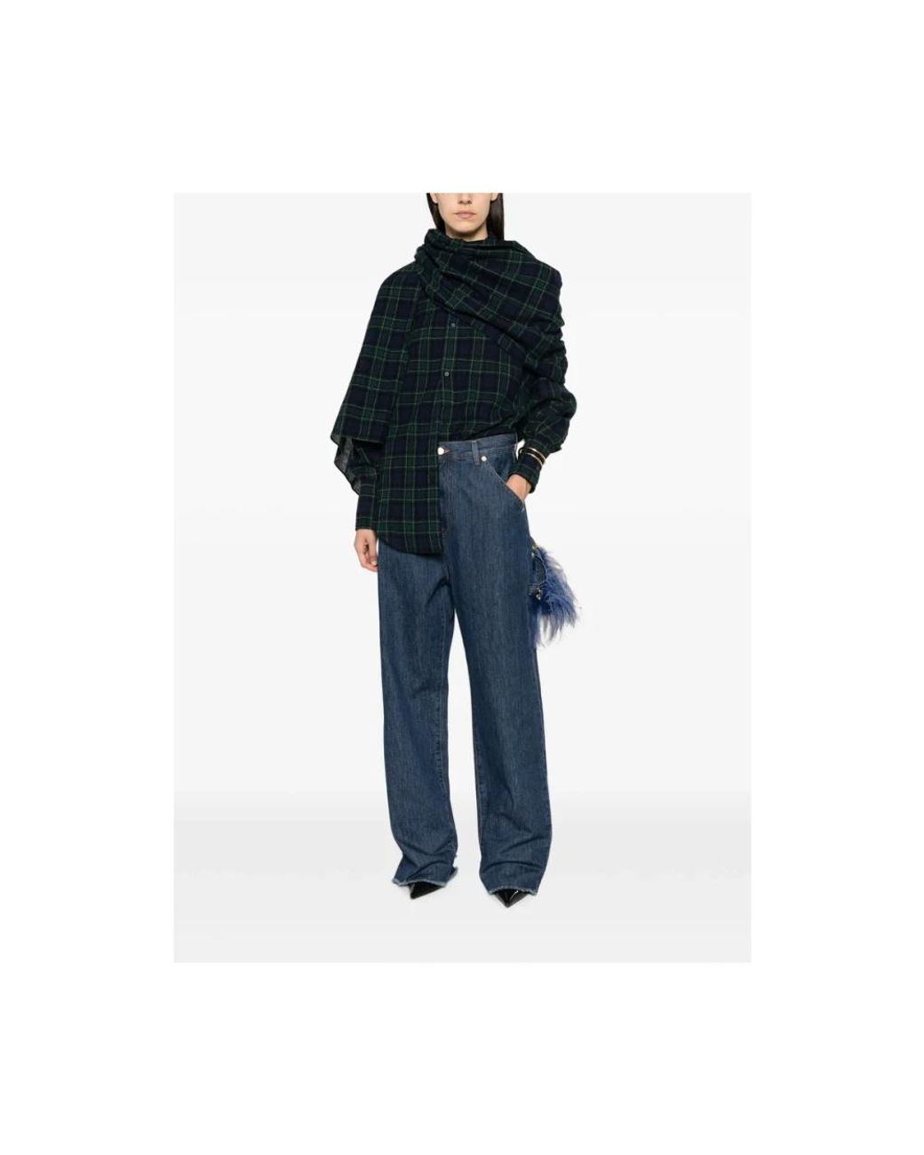 DARKPARK Blue Loose Fit Jeans