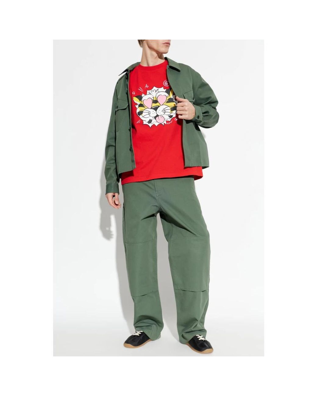 KENZO Red T-Shirts for men