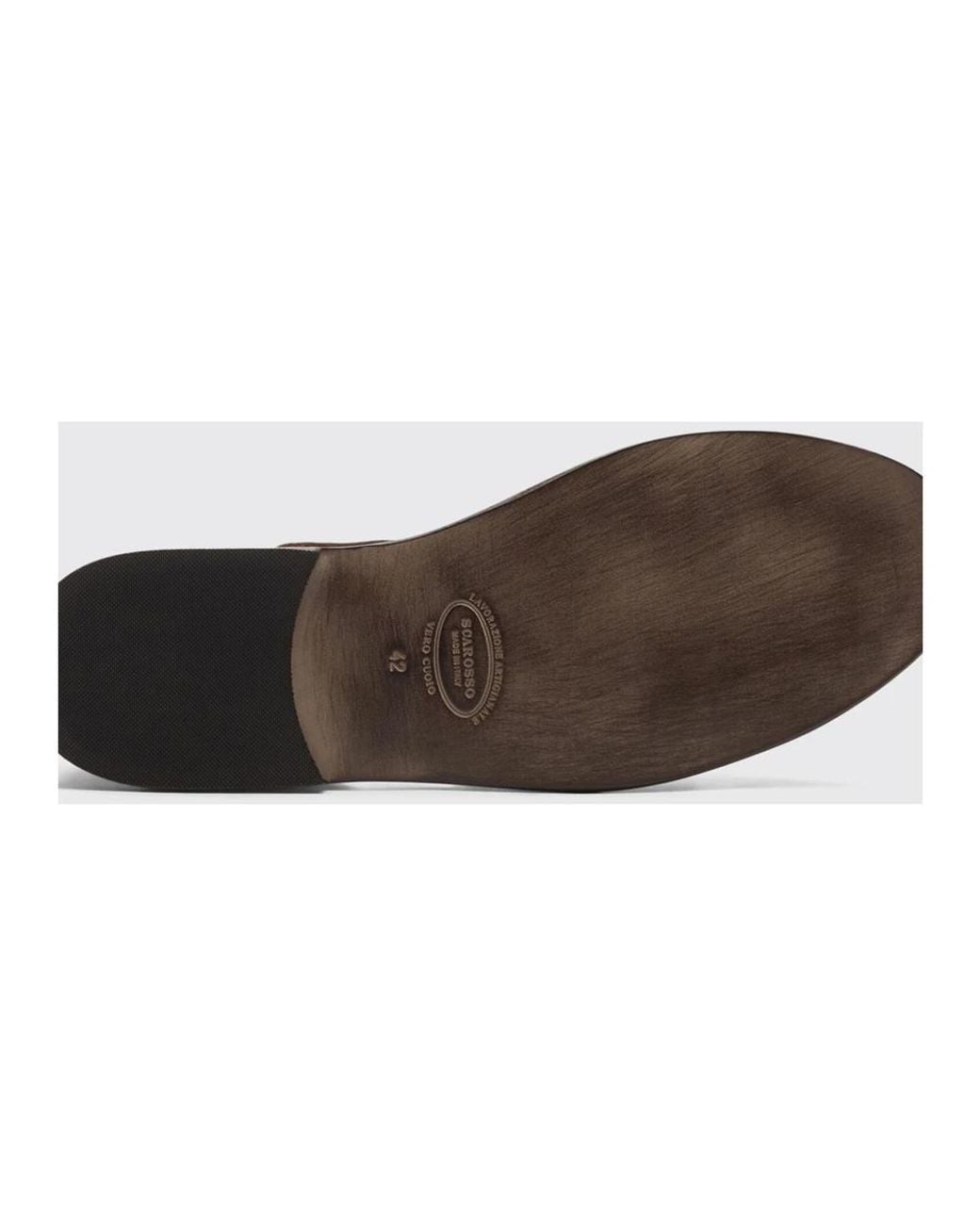 Scarosso Brown Flat Sandals for men
