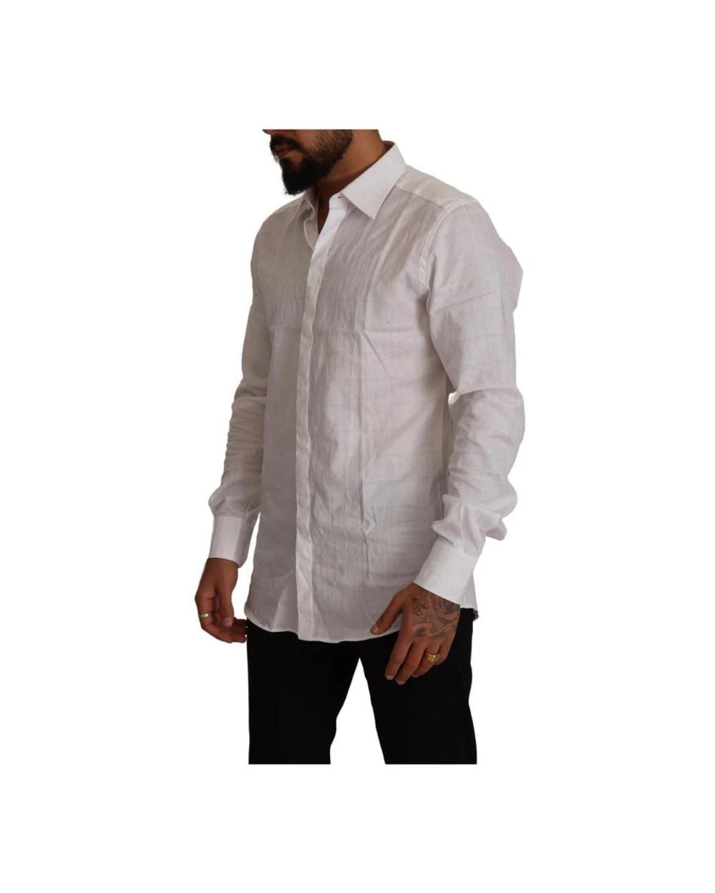 Dolce & Gabbana Gray Casual Shirts for men