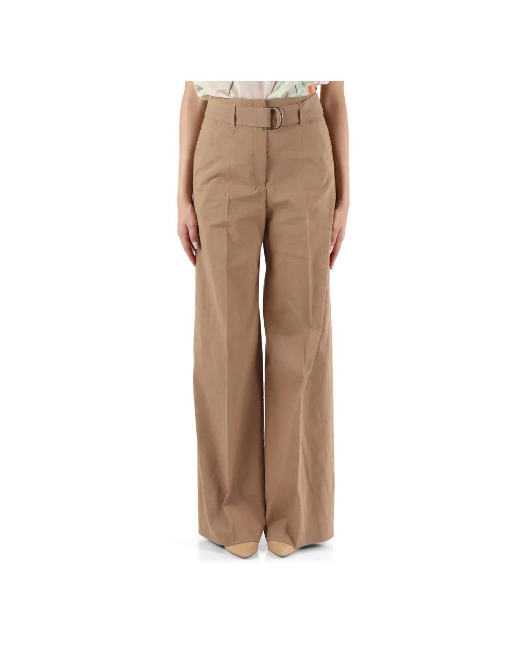 Boss Natural Wide Trousers