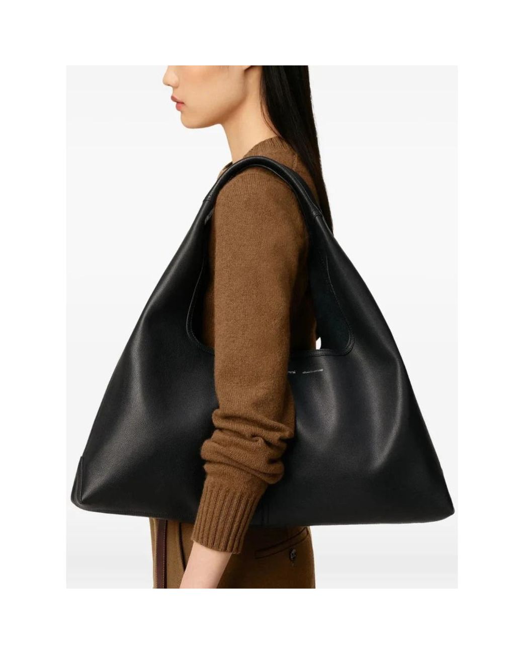AMI Black Shoulder Bags