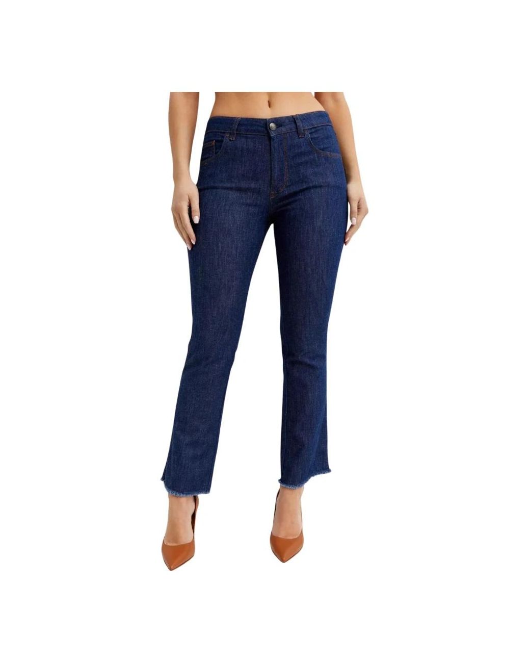 Fay Blue Bootcut Jeans