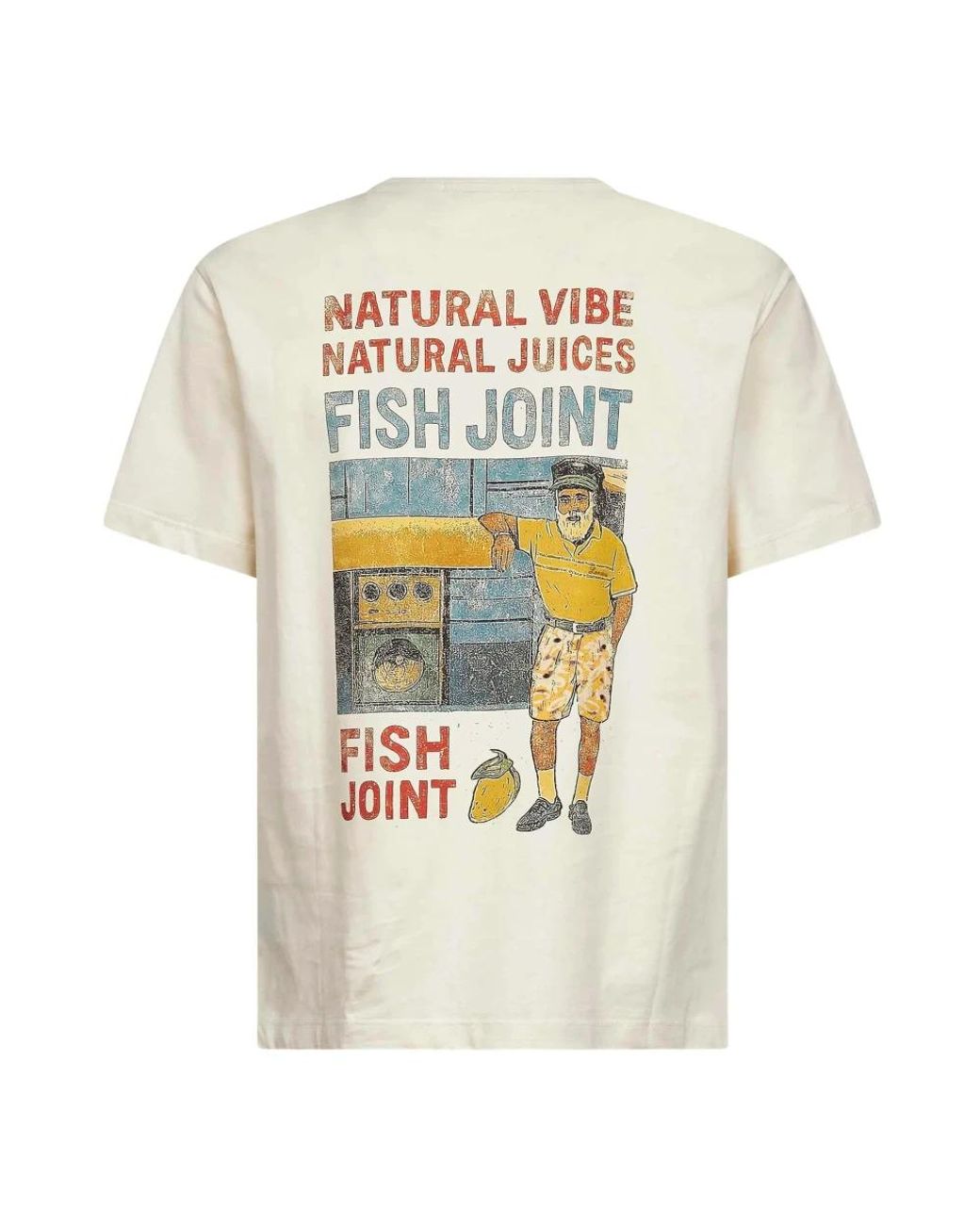 Laneus White T-Shirts for men