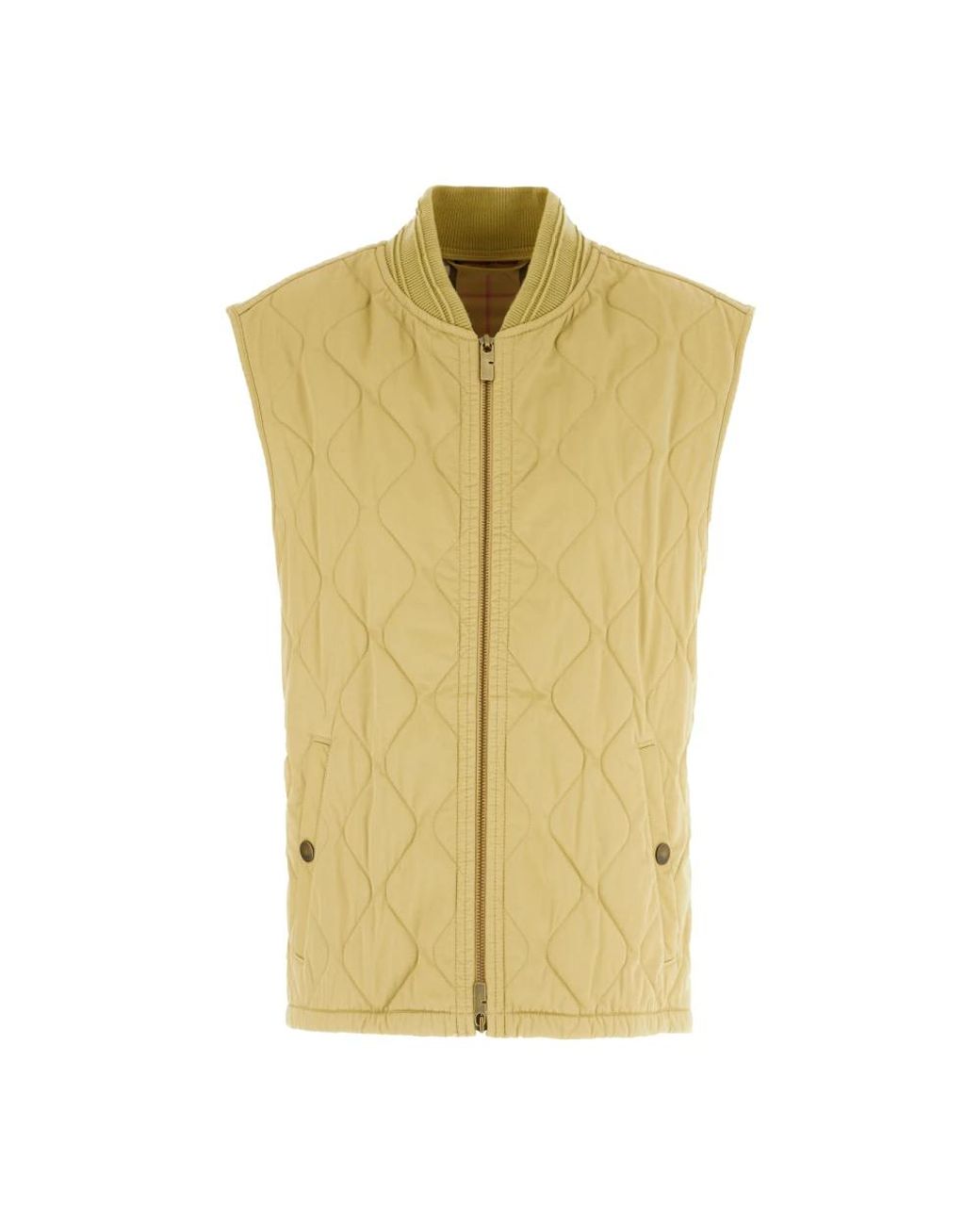 Burberry Metallic Vests for men
