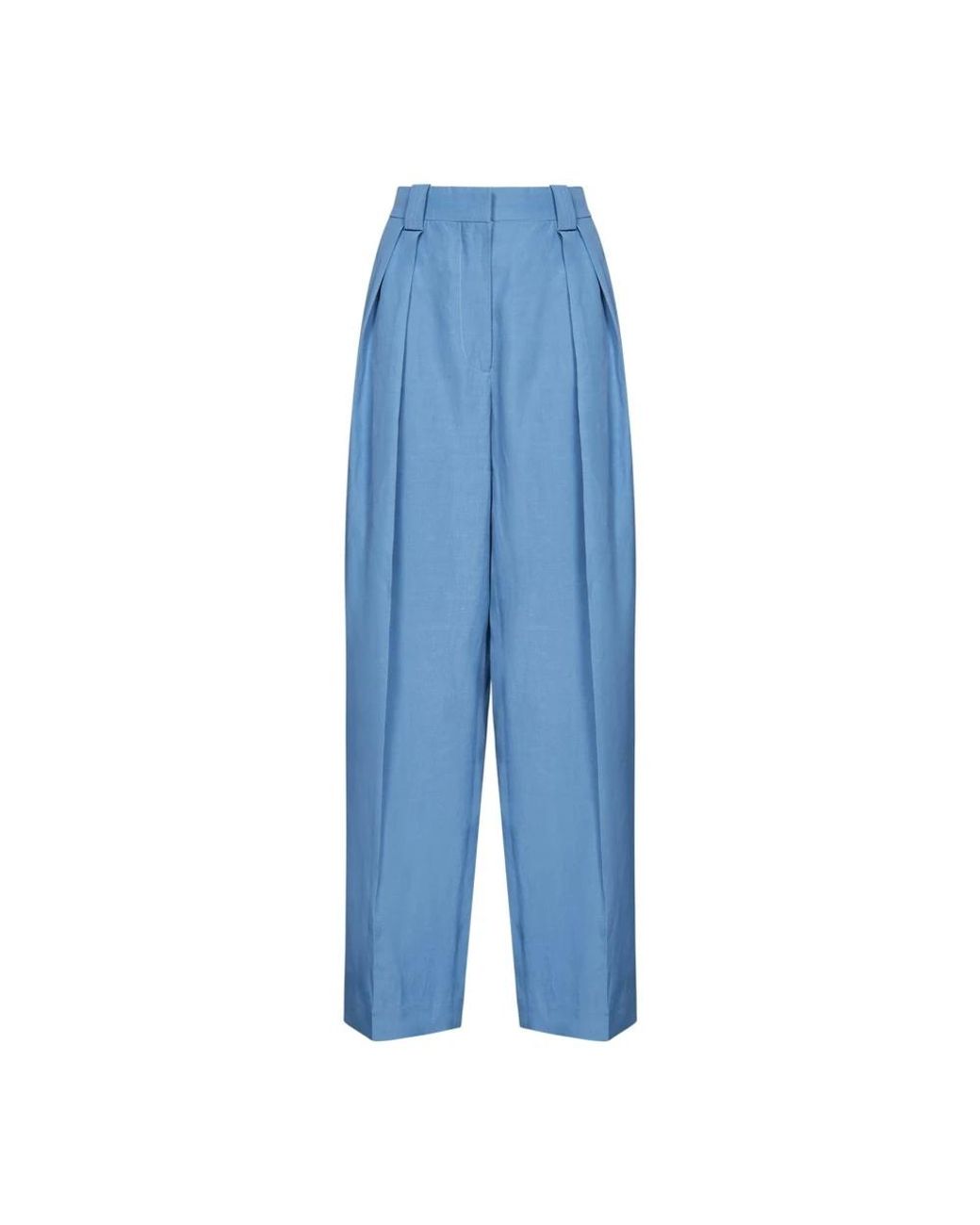 Stella McCartney Blue Wide Trousers