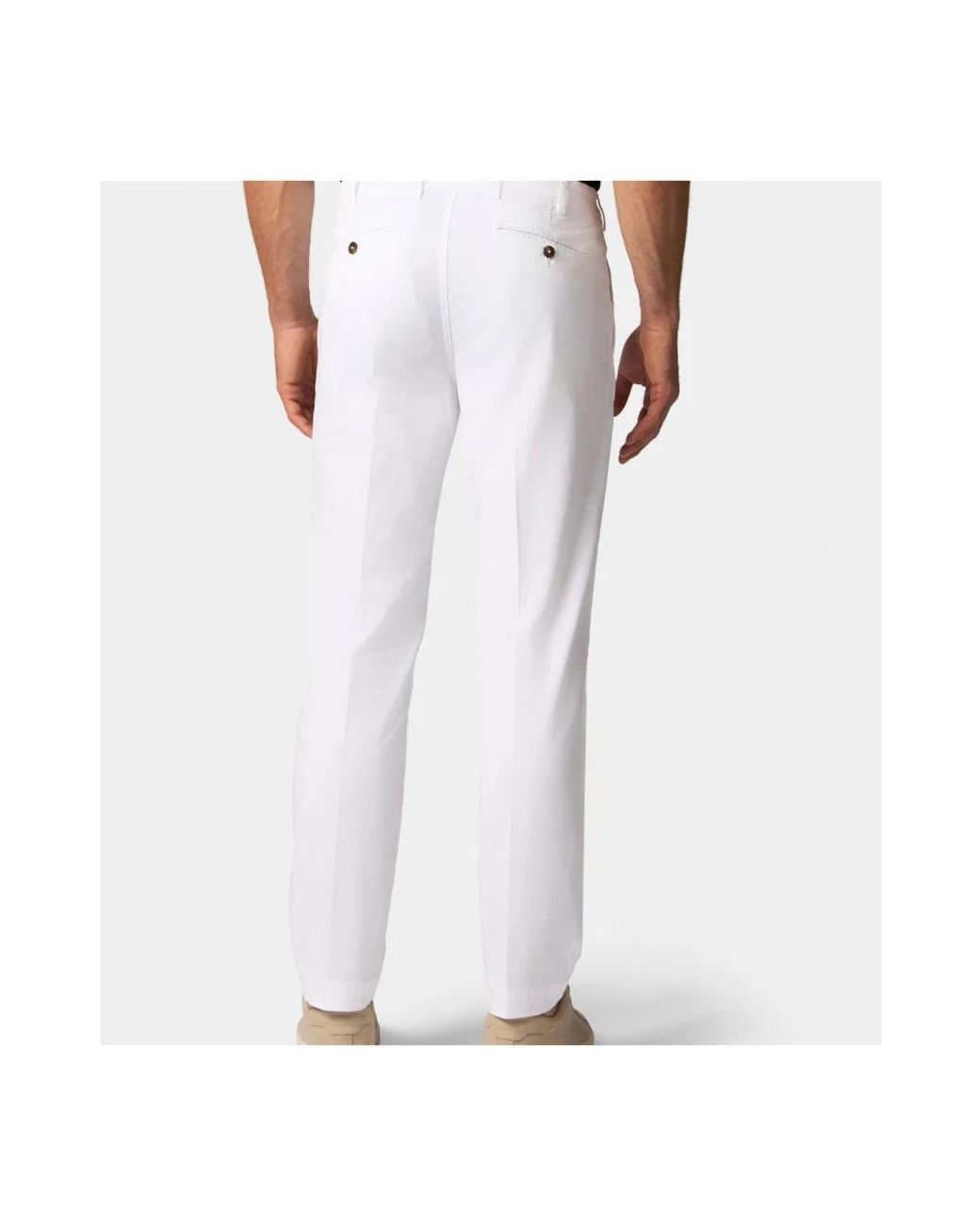 Brooks Brothers White Chinos for men