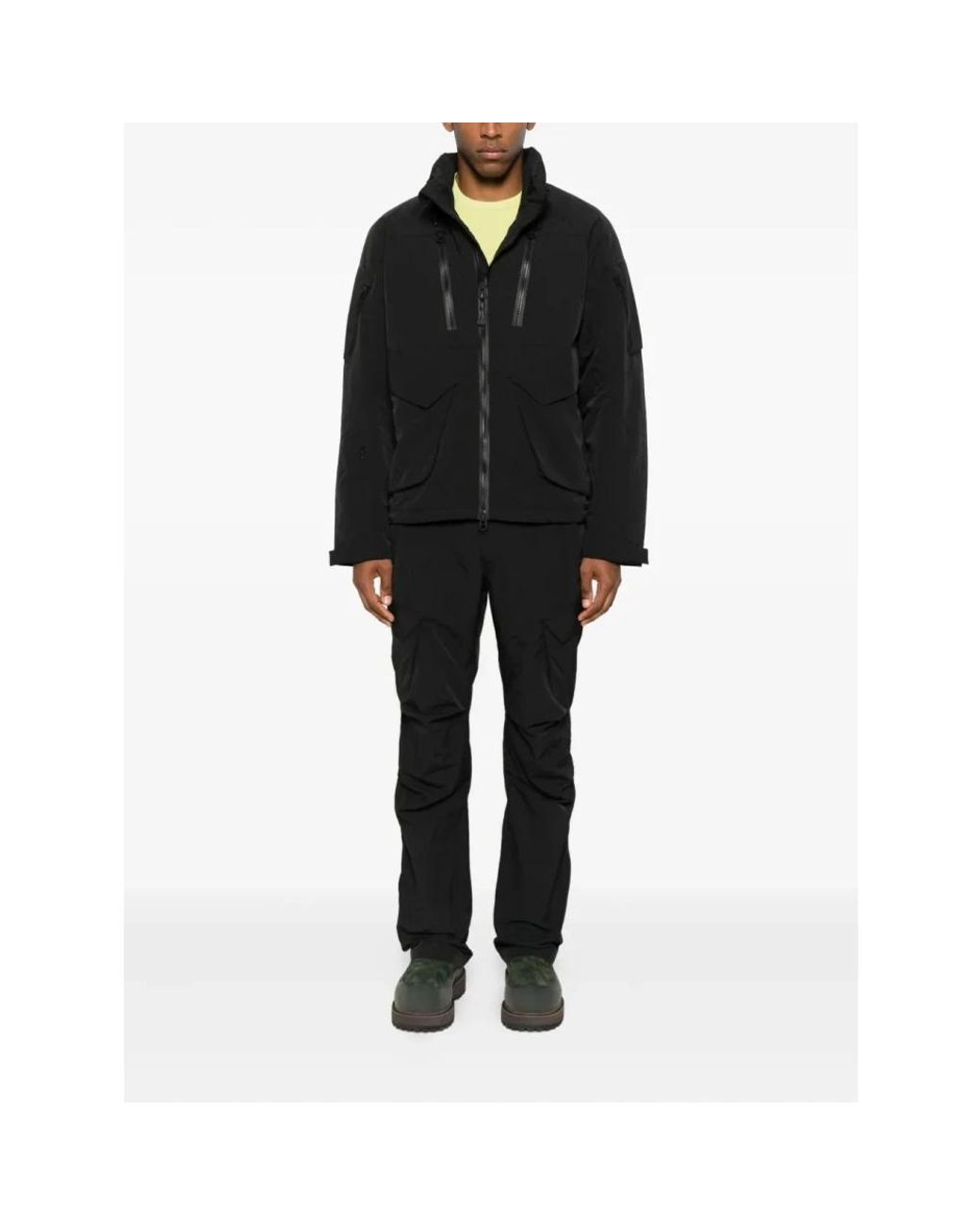 JG1 Black Down Jackets for men
