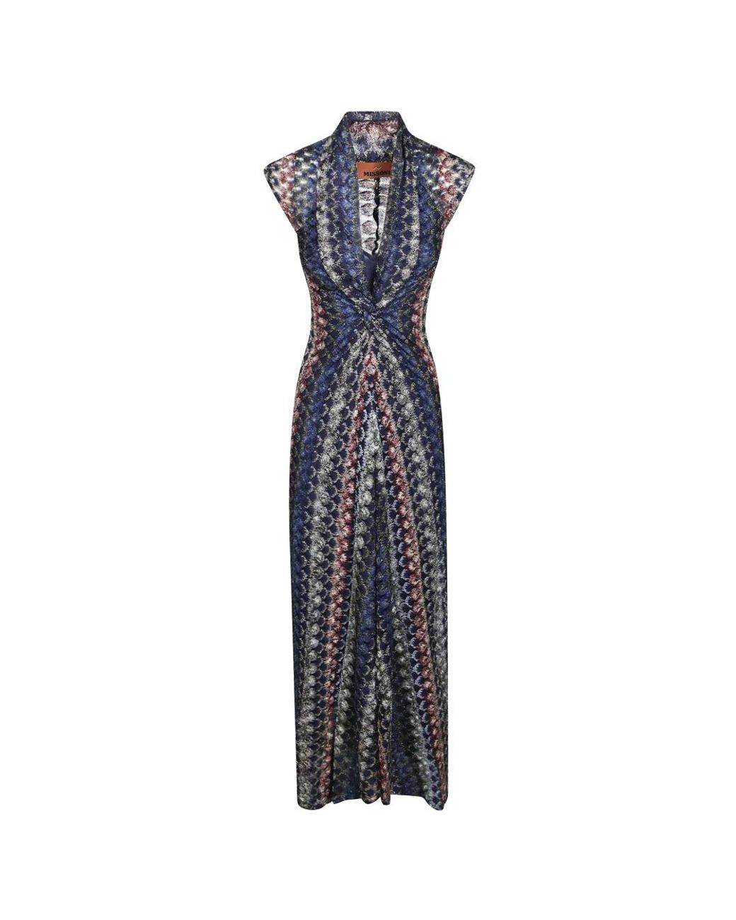 Missoni Blue Maxi Dresses