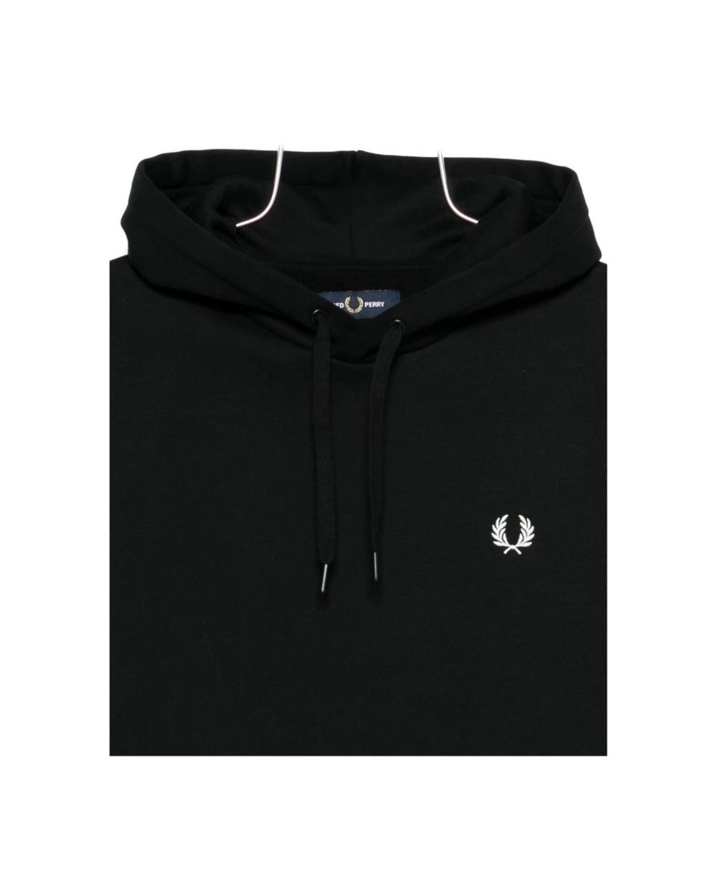 Hoodies Fred Perry de hombre de color Black