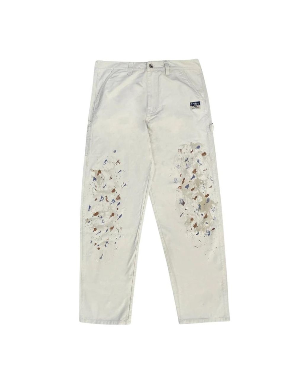 Evisu Chino He Seagull Printed in het Gray voor heren