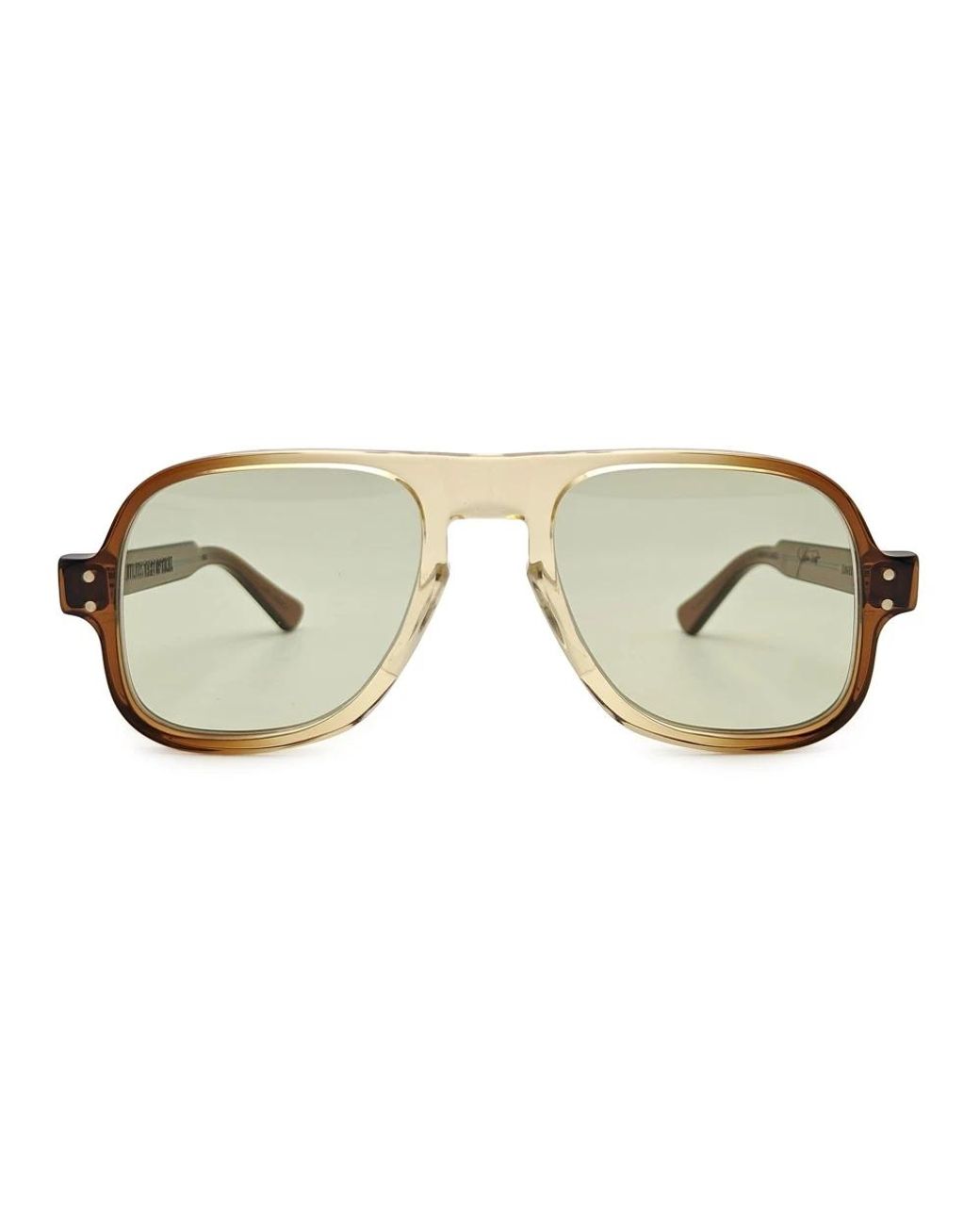 JULIUS TART Metallic Sunglasses