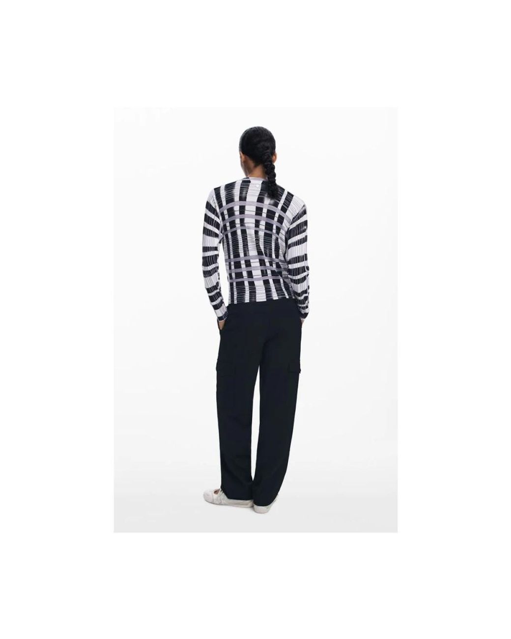 Desigual Blue Round-Neck Knitwear