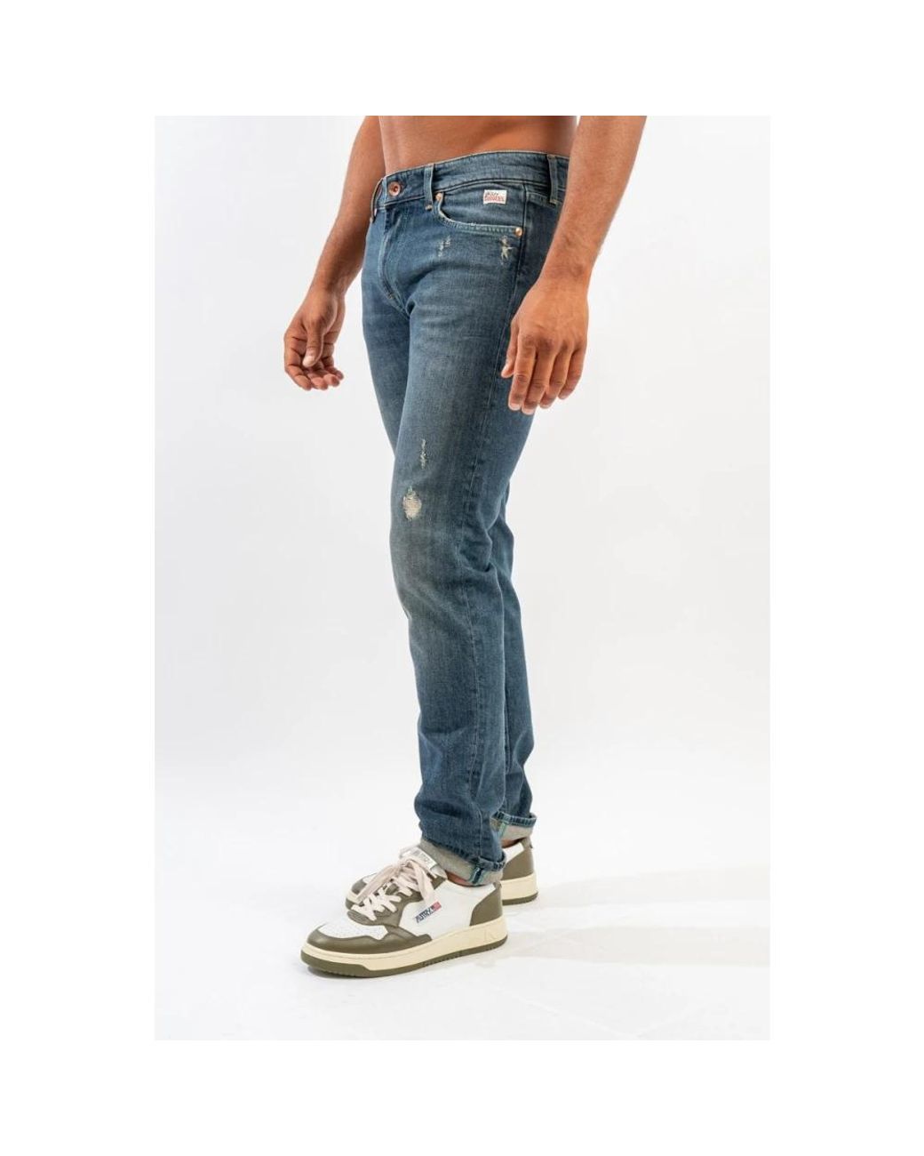Roy Rogers Blue Slim Fit Jeans for men