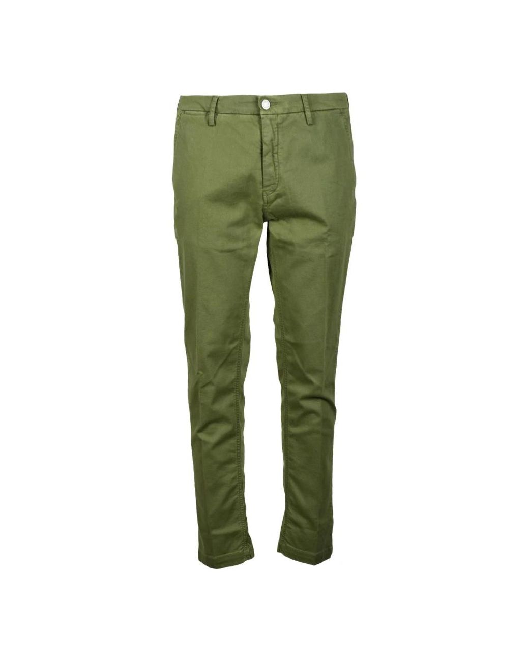 Replay Green Chinos for men