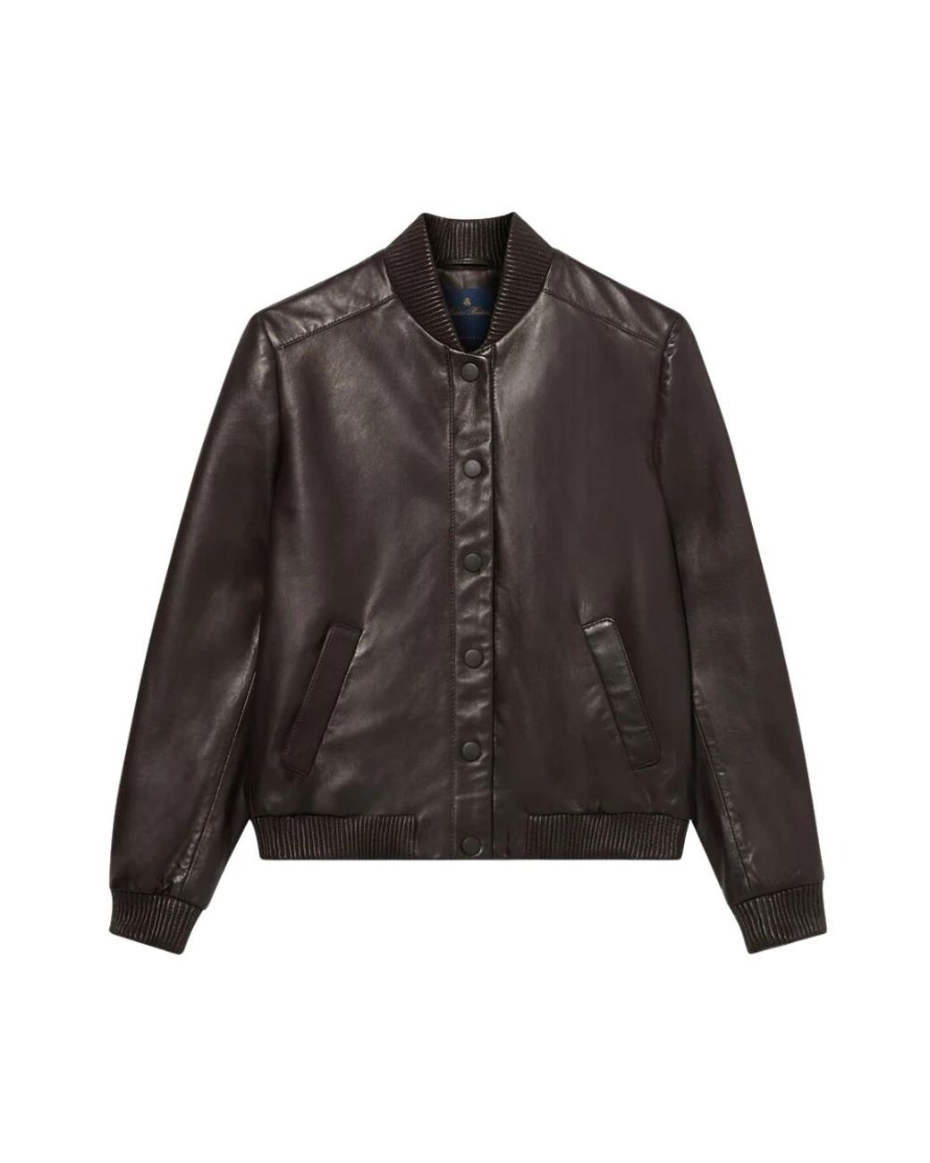 Brooks Brothers Black Leather Jackets