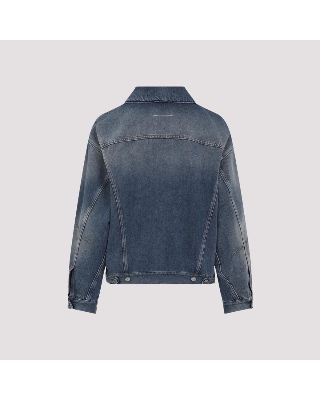 MM6 by Maison Margiela Blue Denim Jackets