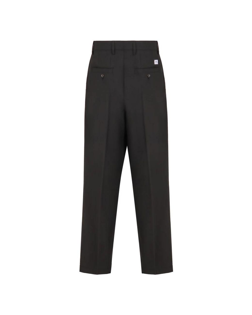 Department 5 Black Straight Trousers for men