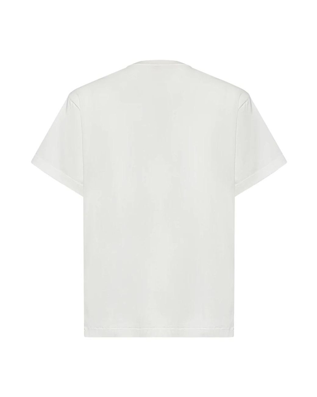 MM6 by Maison Margiela White T-Shirts for men