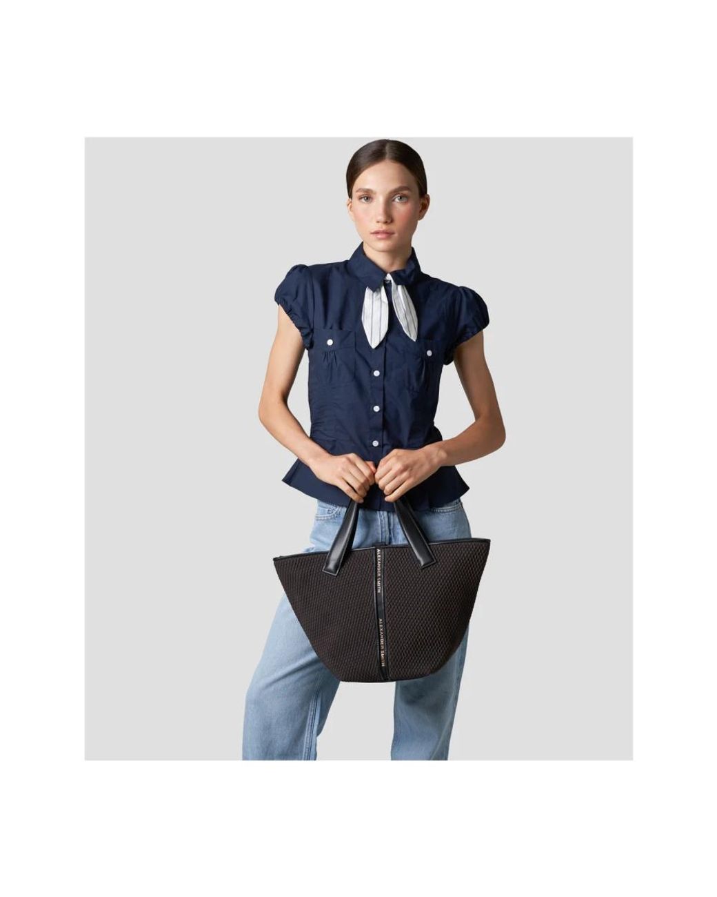 Alexander Smith Brown Shopping Bags