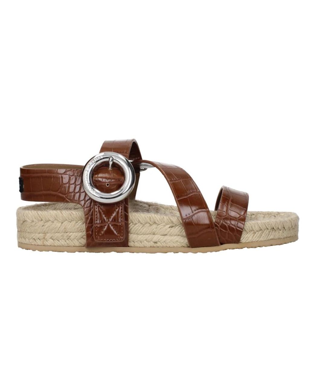 Stella McCartney Brown Flat Sandals