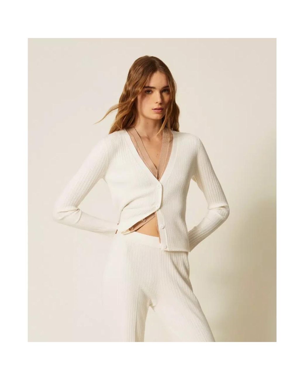 Twinset White Cardigans