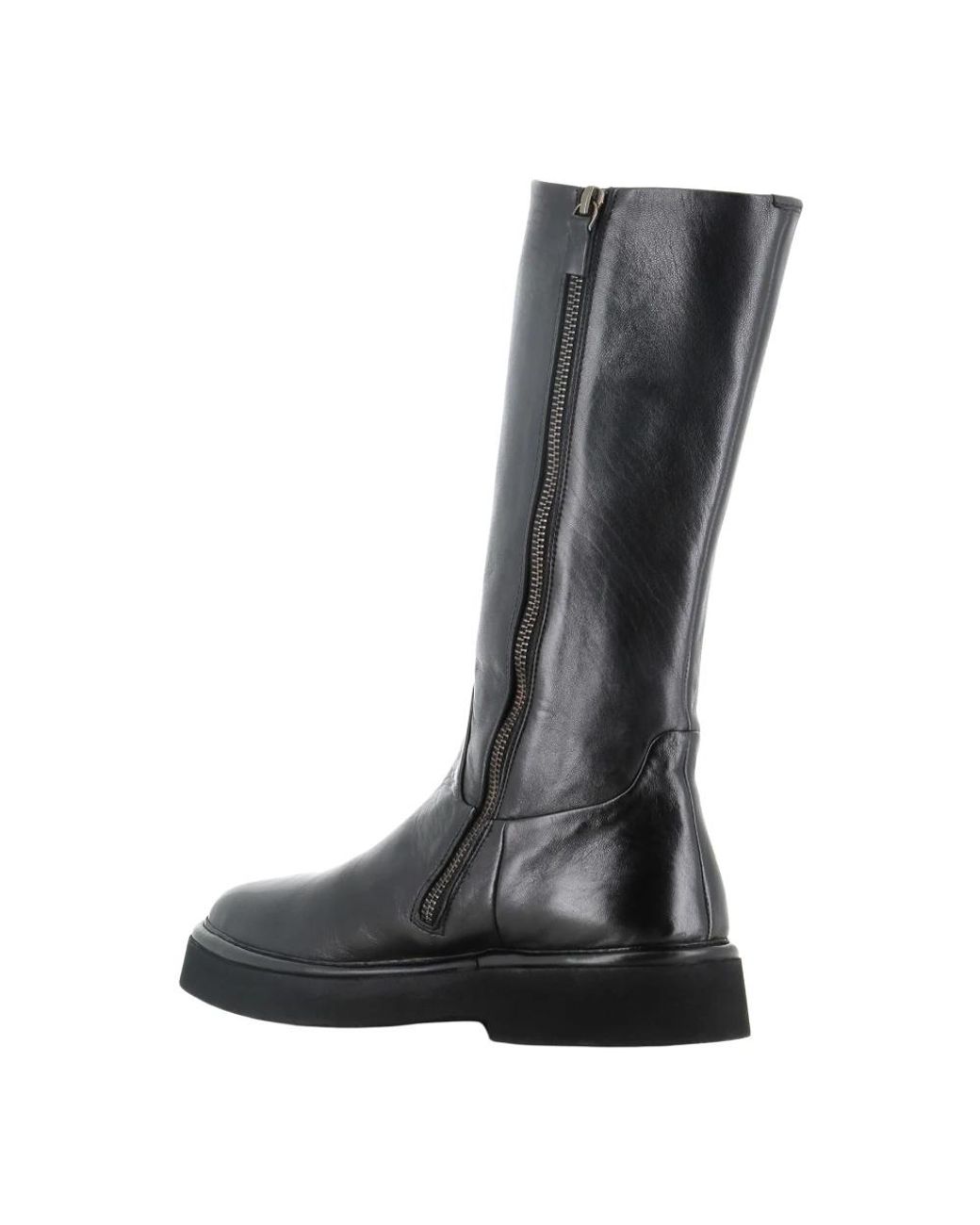 Alexander Hotto Black High Boots