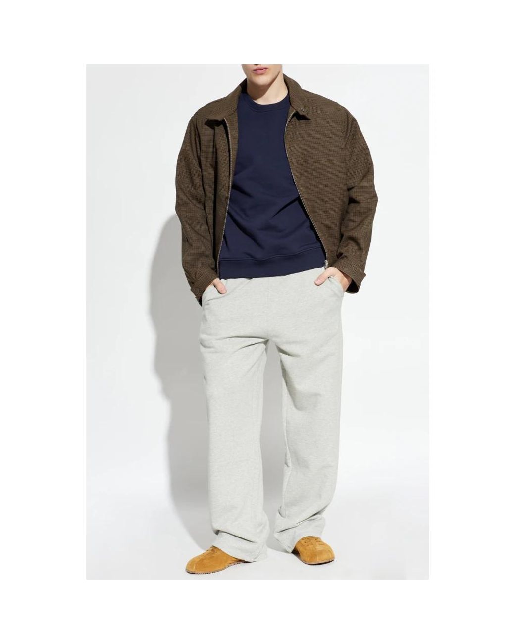 AMI Gray Sweatpants for men