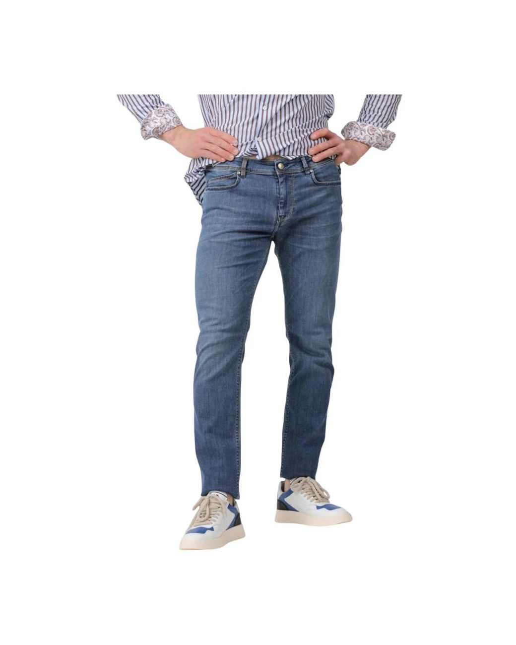 Re-hash Blue Slim Fit Jeans for men