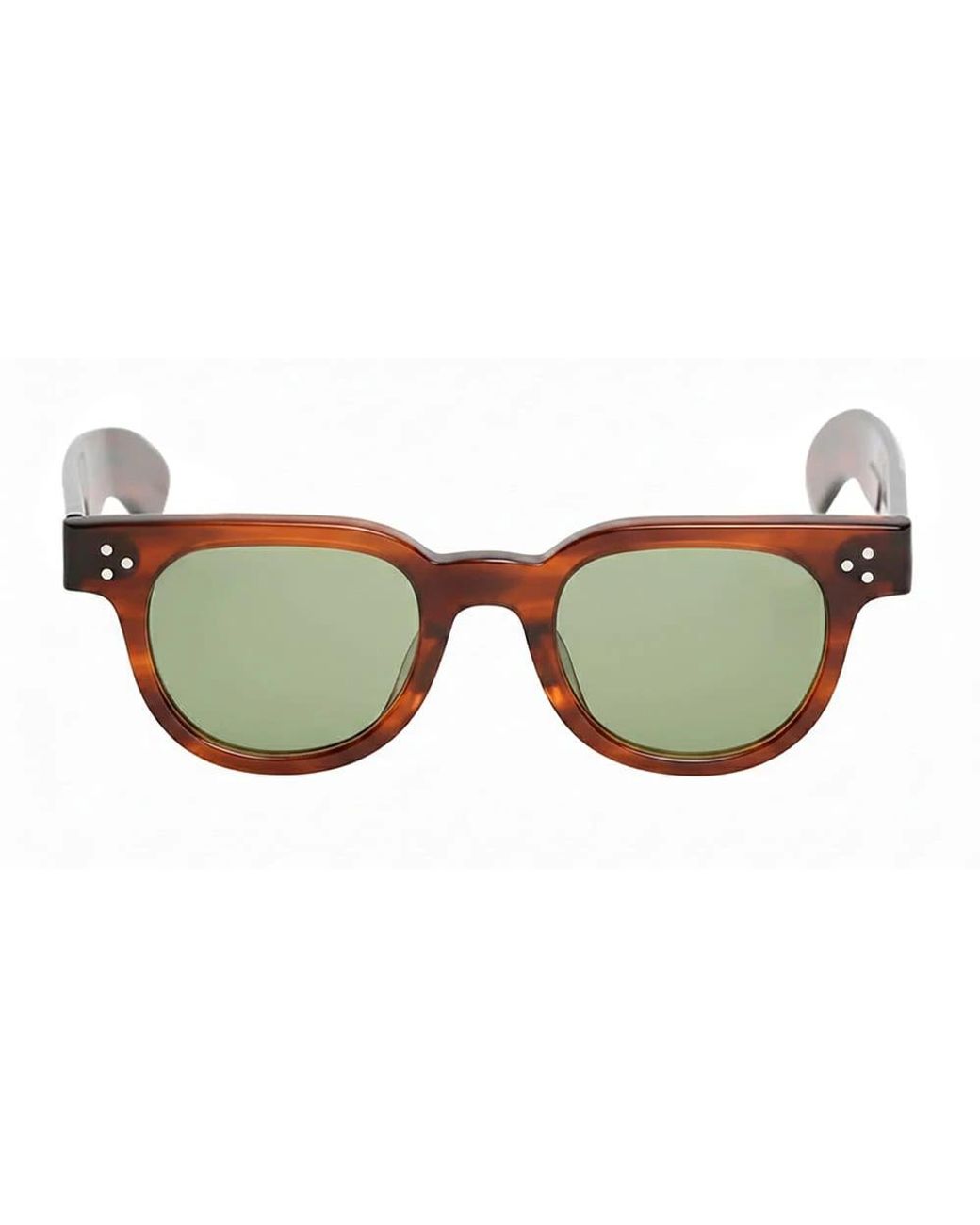 JULIUS TART Green Sunglasses