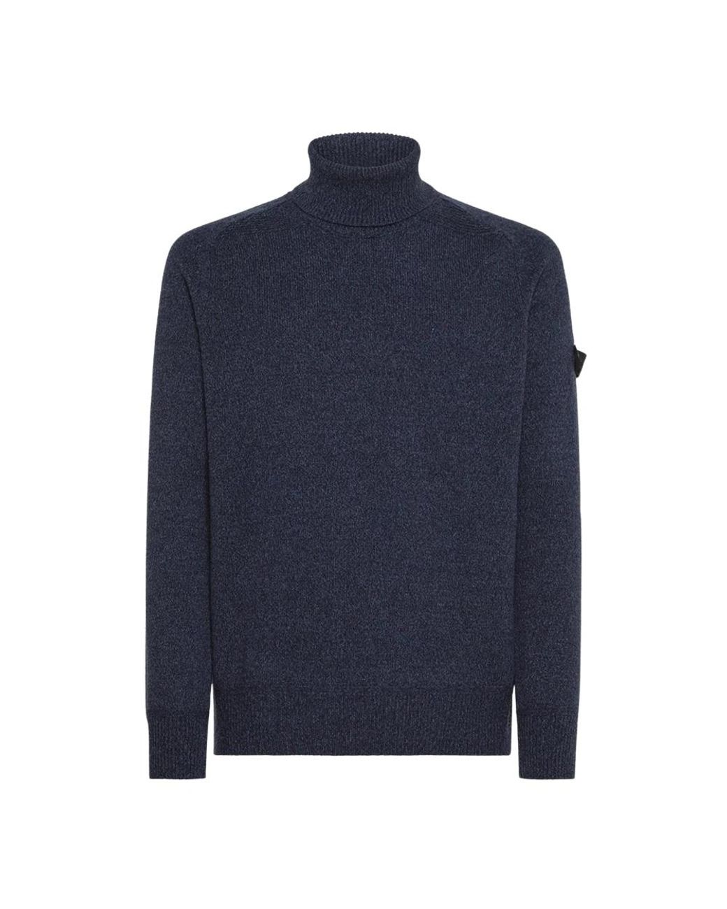 Peuterey Blue Turtlenecks for men