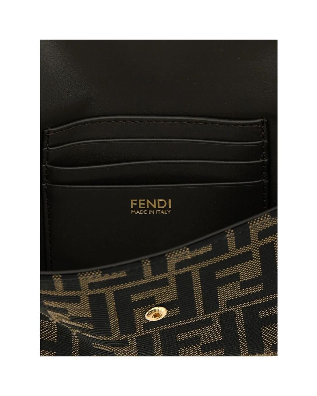 Fendi Black Clutches