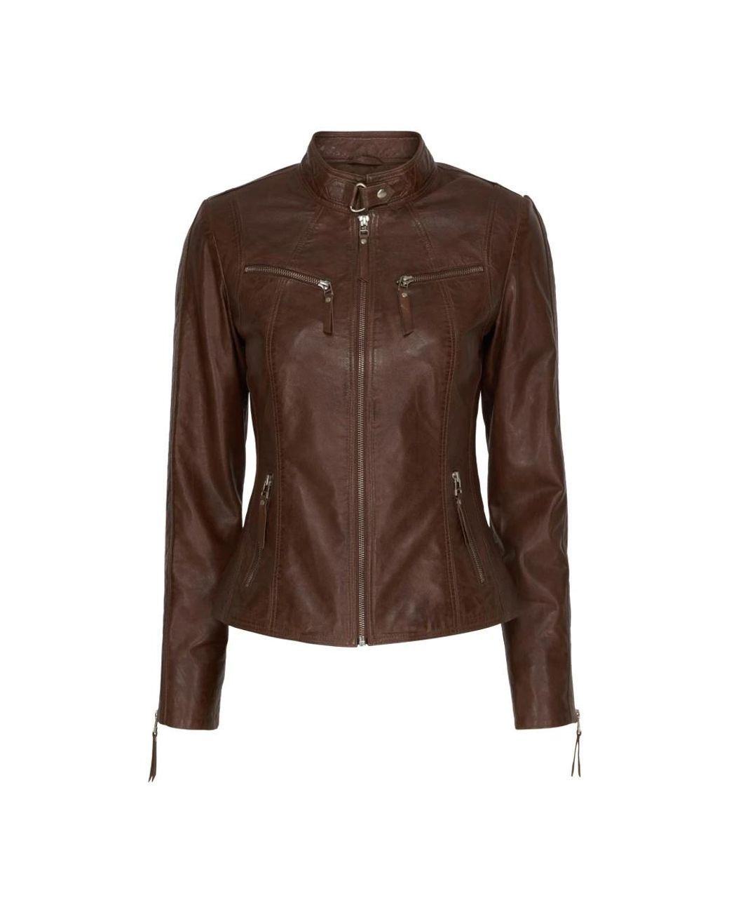 Btfcph Biker Jacket in het Brown