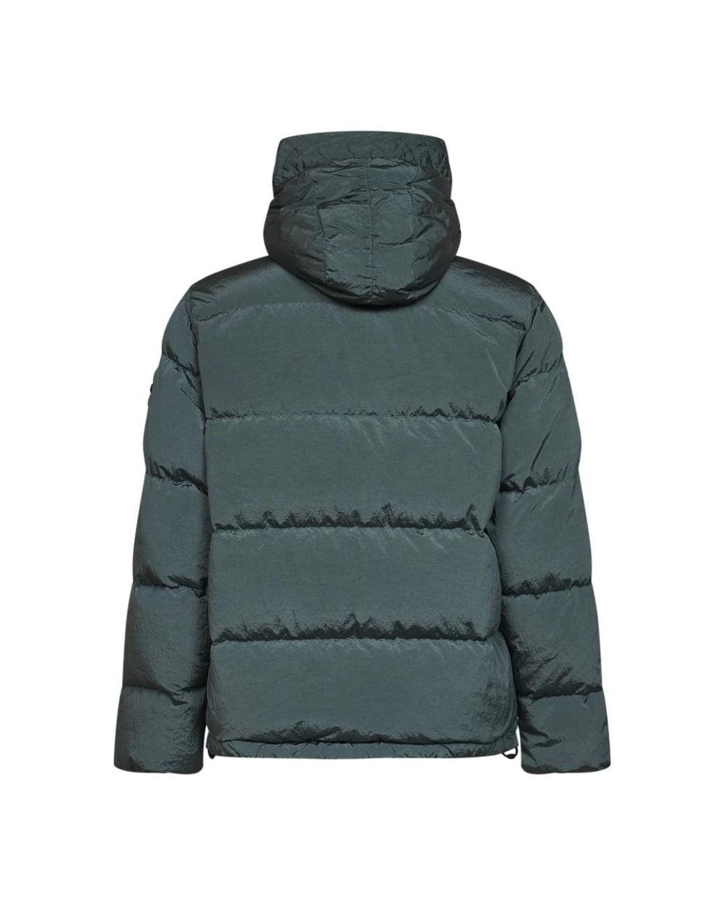 Stone Island Green Winter Jackets for men